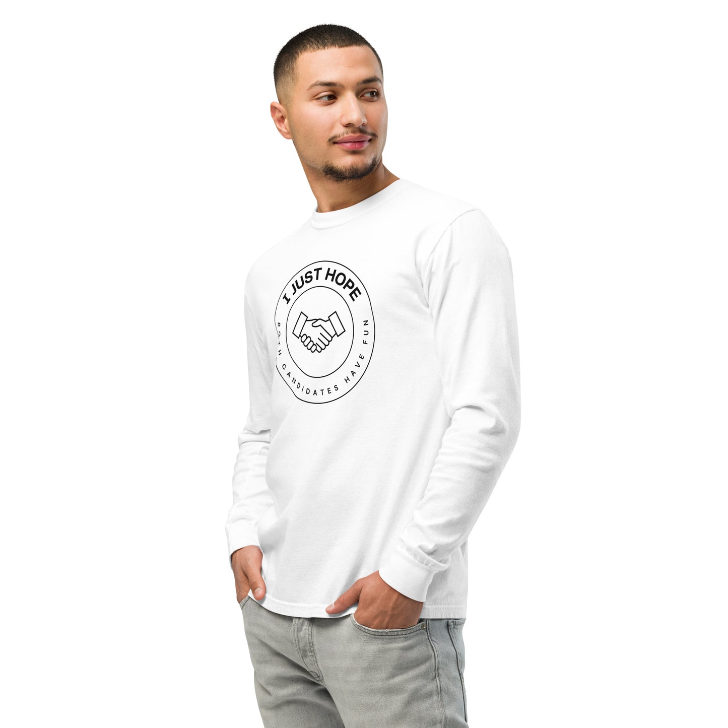 Circle Emblem Classic Long-Sleeve T Shirt